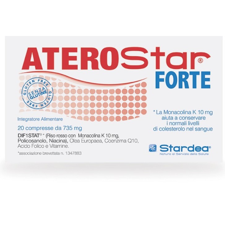 Aterostar Forte 20 Compresse - Integratore Controllo Colesterolo