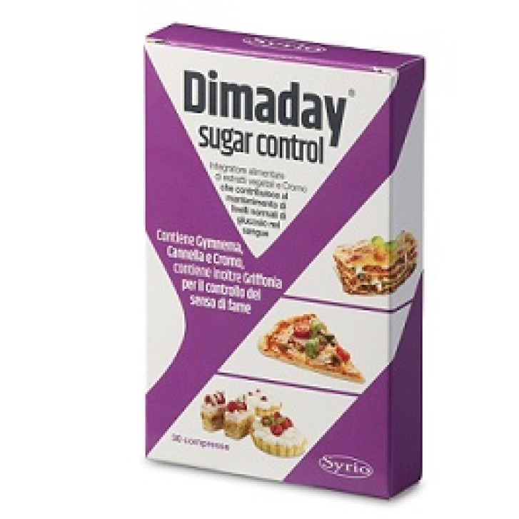 Dimaday Sugar Control 30 Compresse - Integratore Alimentare