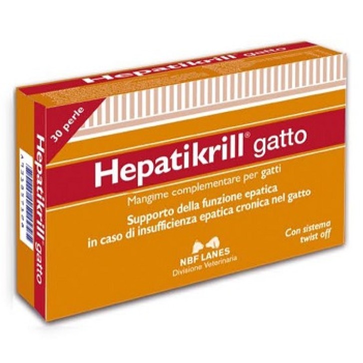 Hepatikrill Gatto 30 Perle - Integratore Veterinario