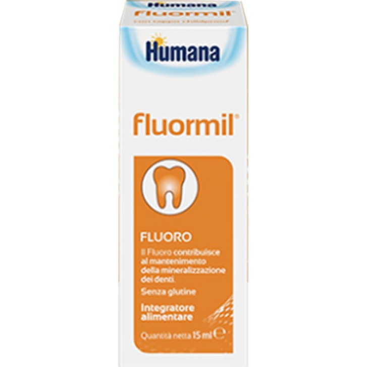 Humana Fluormil Gocce 15 ml - Integratore Alimentare