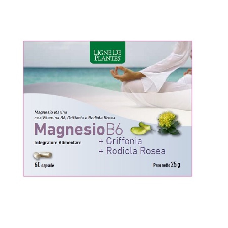 Magnesio B6 + Griffonia Rodiola 60 Capsule - Integratore Alimentare
