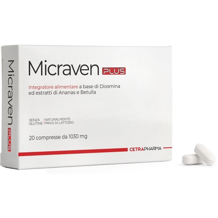 Micraven Plus 20 Compresse - Integratore Alimentare