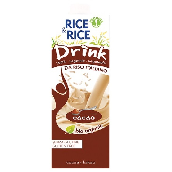 Rice&Rice Bevanda di Riso con Cacao 1000 ml