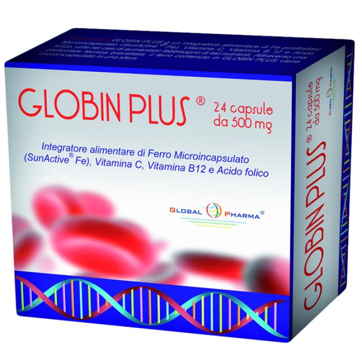Globin Plus 24 Capsule - Integratore Alimentare