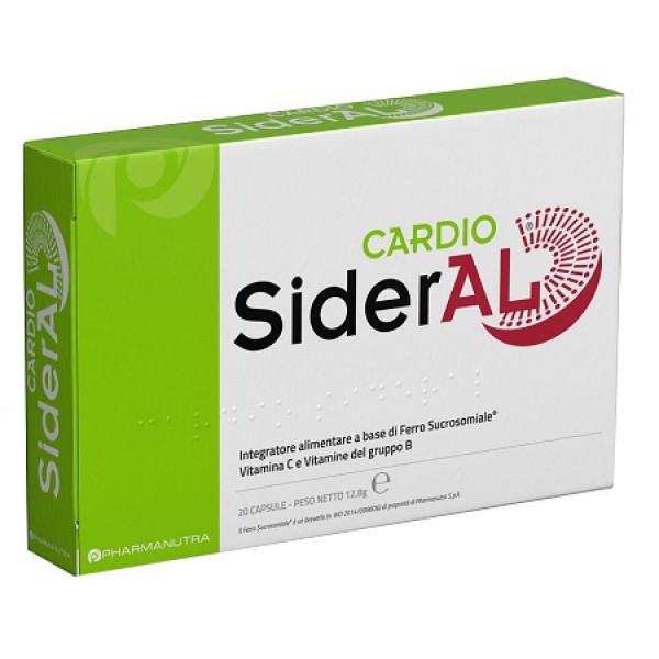 Cardiosideral 20 Capsule - Integratore Ferro Sucrosomiale e Vitamina C