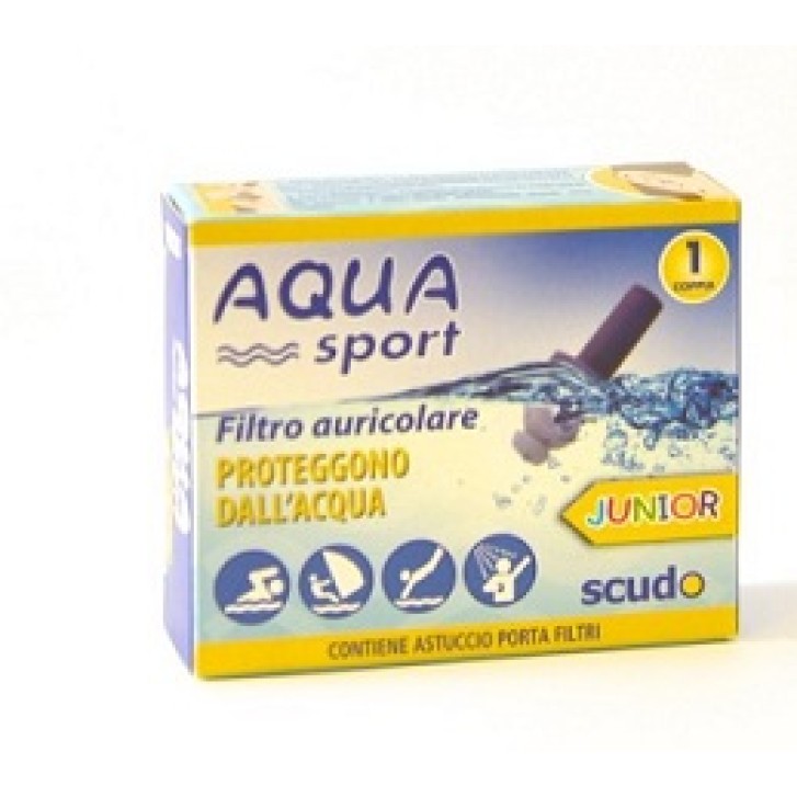 Earplug Aquasport Junior Tappi Auricolari Bambino 2 Pezzi