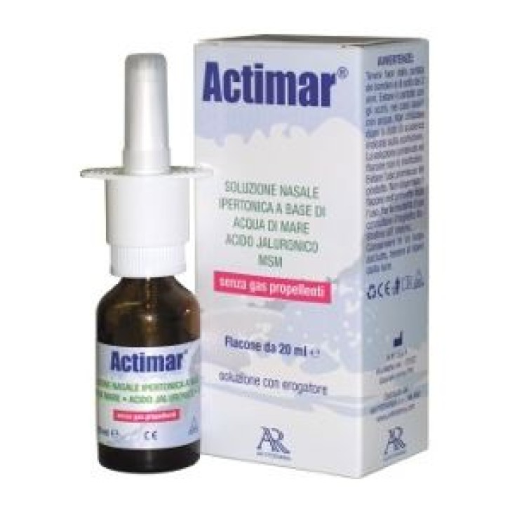 Actimar Spray Nasale Soluzione Ipertonica Bambini 20 ml
