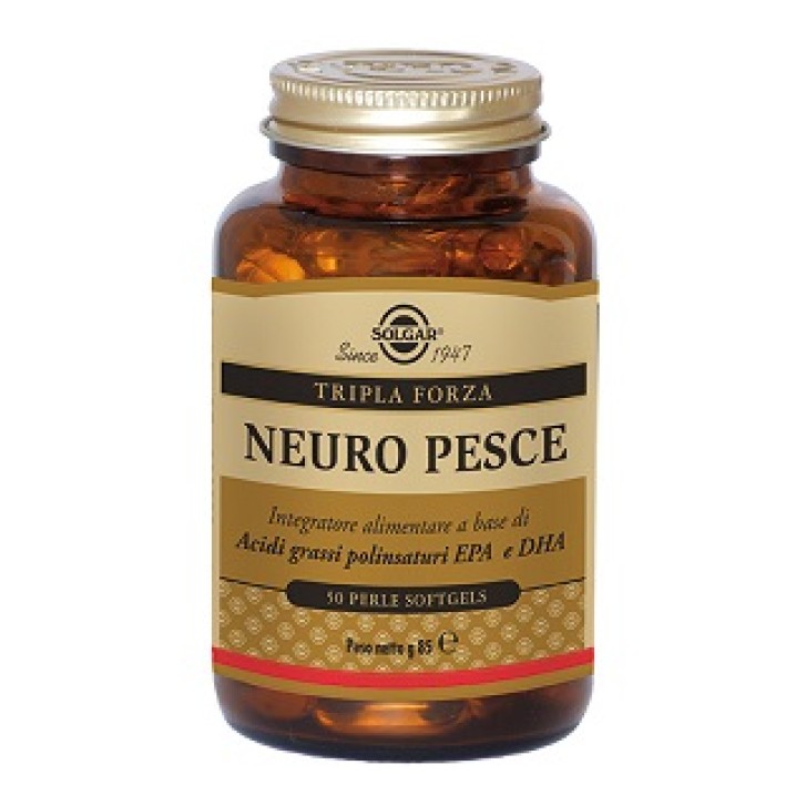 Solgar Neuro Pesce 50 Perle - Integratore Omega 3