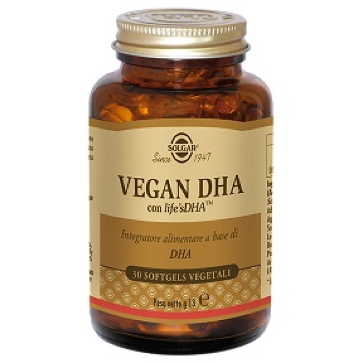 Solgar Vegan DHA 30 Perle - Integratore Sviluppo Cognitivo e Visivo