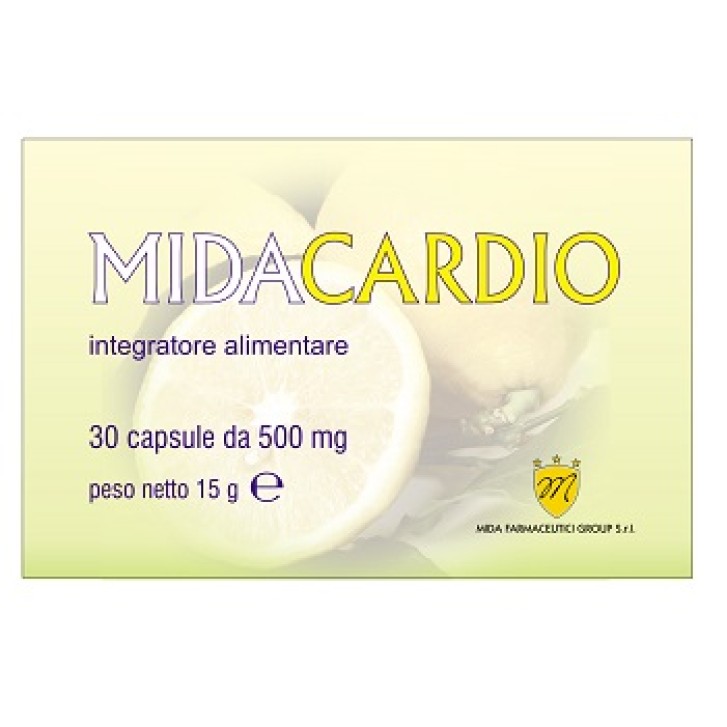 Midacardio 30 Capsule - Integratore per il Colesterolo