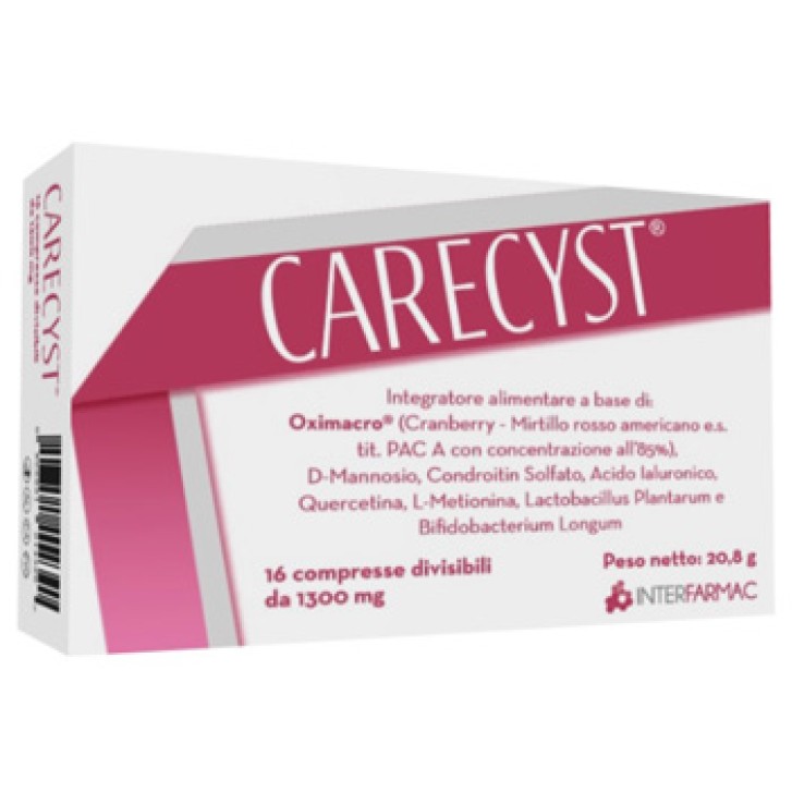 Carecyst 16 Compresse - Integratore Alimentare