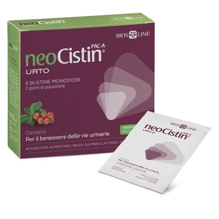 Neocistin Pac-A Urto 6 Bustine - Integratore Alimentare