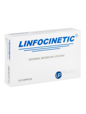 Linfocinetic 20 Compresse - Integratore Microcircolo e Drenaggio dei Lipidi