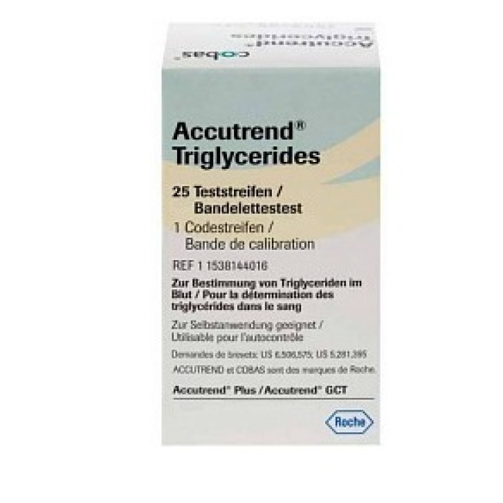 Accutrend Trigliceridi 25 Strisce Reattive