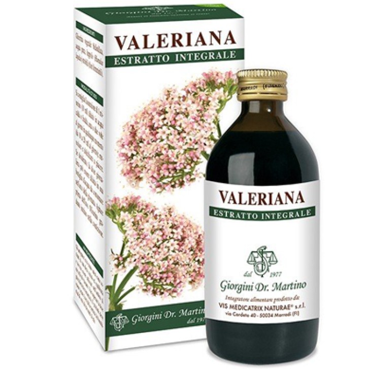 Valeriana Estratto Integrale 200 ml - Dr. Giorgini - Integratore Rilassante