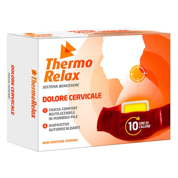 Thermo Relax Fascia Dolore Cervicale 4 Ricariche