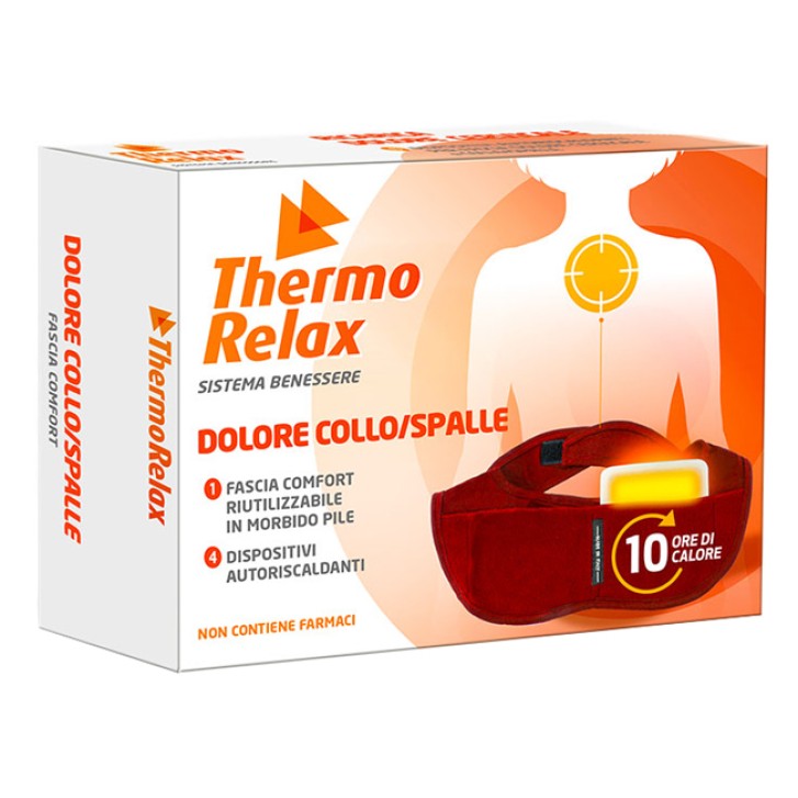 Thermo Relax Fascia per Collo e Spalle 4 Ricariche