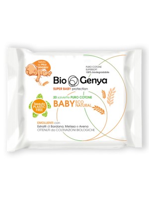 Biogenya Salviette Baby Eco Natural 20 pezzi