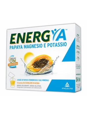 Energya Papaya 14 Bustine - Integratore Magnesio e Potassio