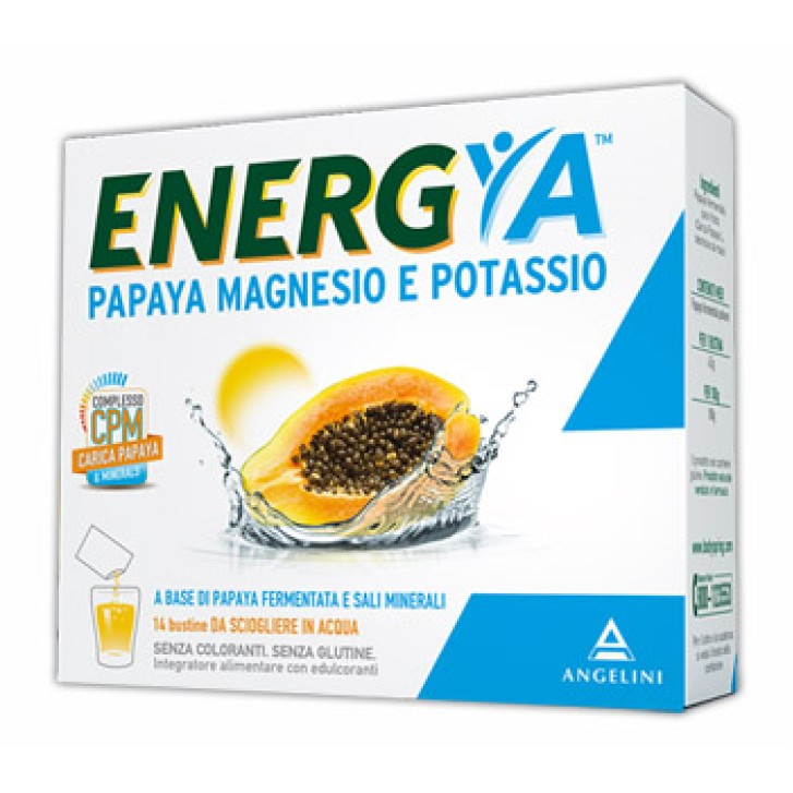 Energya Papaya 14 Bustine - Integratore Magnesio e Potassio