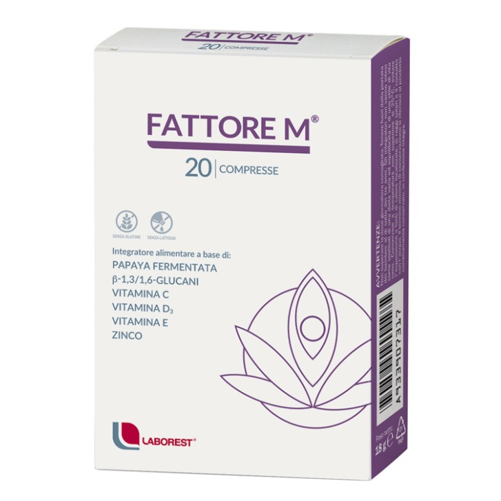Fattore M 20 Compresse - Integratore Antiossidante