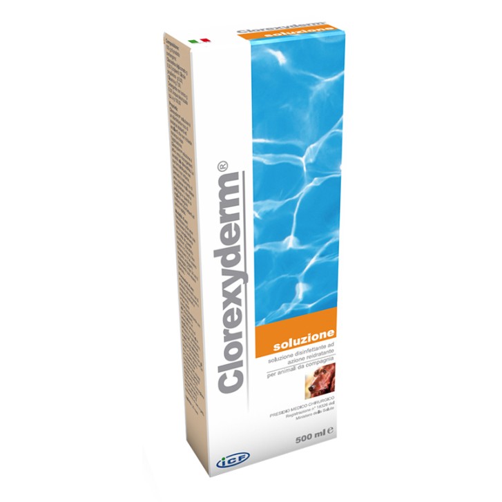 Clorexyderm Soluzione Disinfettante Veterinaria 500 ml