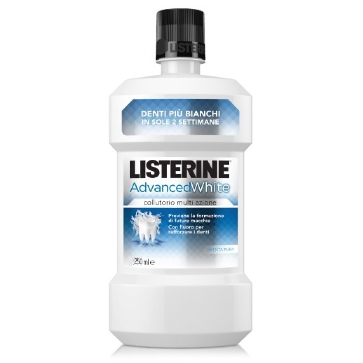 Listerine Advanced White Collutorio Denti Bianchi 250 ml