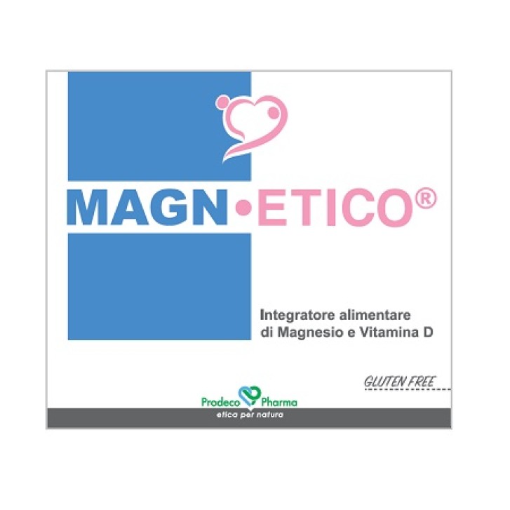 Magn Etico 32 Bustine - Integratore Magnesio e Vitamina D
