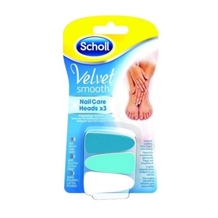 Dr. Scholl Velvet Smooth Lime di Ricambio per Kit Elettronico