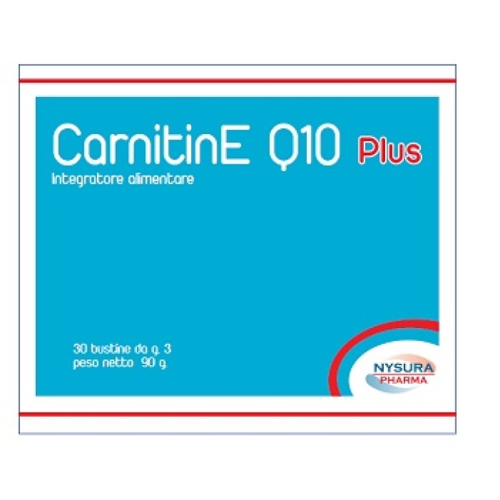 Carnitine Q10 Plus 30 Bustine - Integratore Alimentare