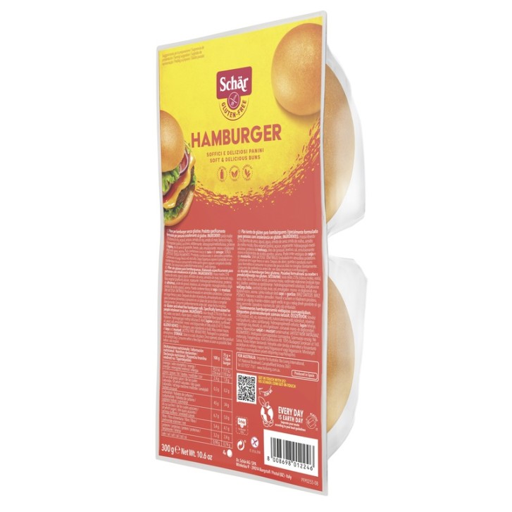 Schar Panini Hamburgher 300 grammi