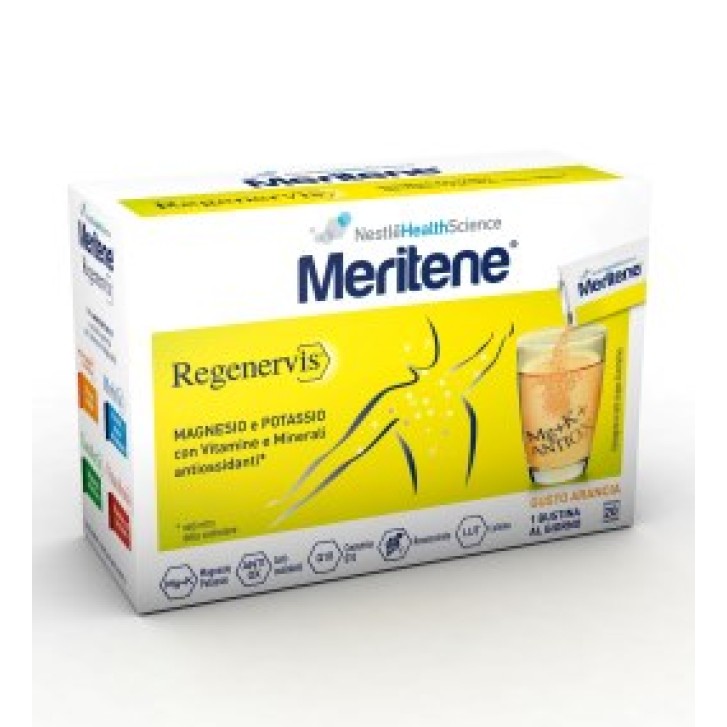 Meritene Regenervis Arancia 20 Buste - Integratore Magnesio e Potassio