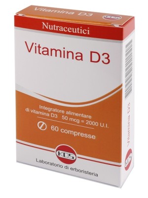 Kos Vitamina D3 60 Compresse - Integratore Alimentare