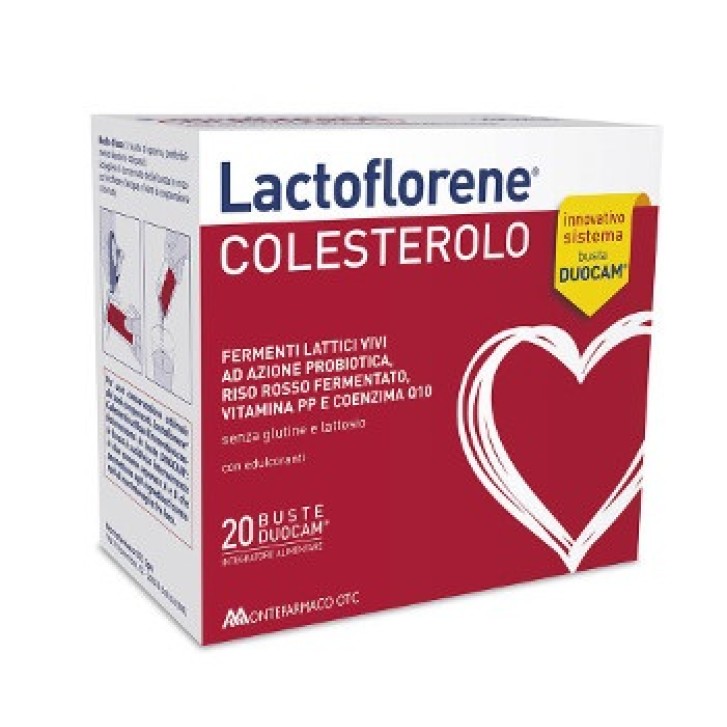 Lactoflorene Colesterolo 20 Bustine - Integratore per il Colesterolo