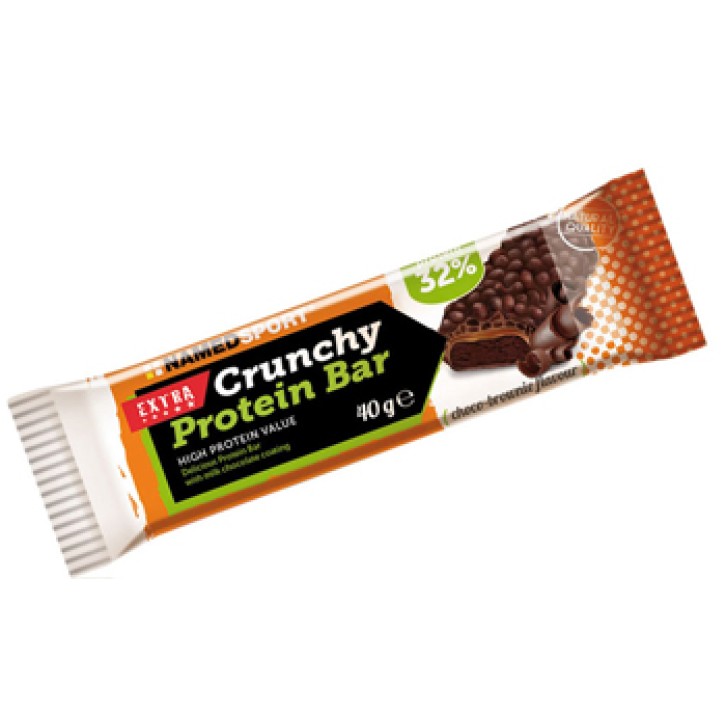 Named Sport Crunchy Proteinbar Choco Brownie Barretta Proteica 40 grammi