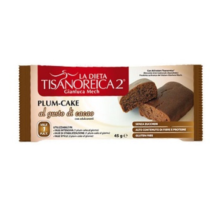 Tisanoreica 2 PlumCake Cacao 45 grammi