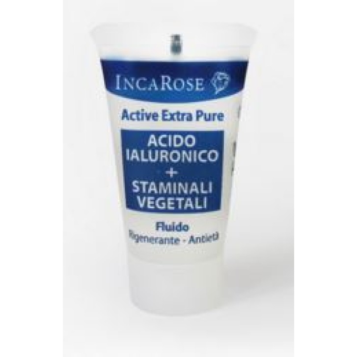 Incarose Active Extra Pure Acido Ialuronico + Cellule Staminali Fluido Rigenerante e Antieta' 18 ml