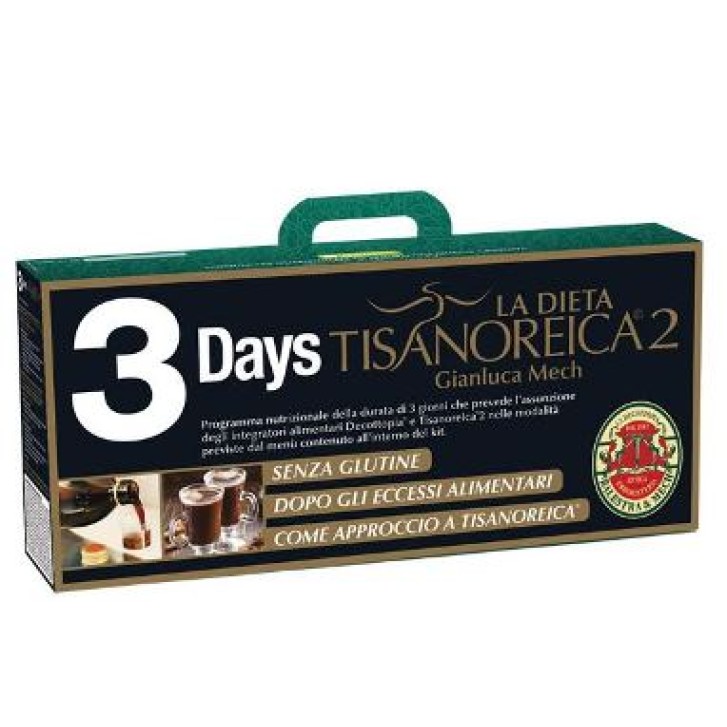 Tisanoreica 2 Kit 3 Day Programma Dimagrante Senza Glutine 3 Giorni