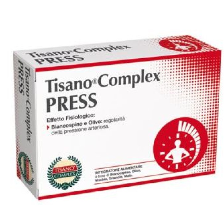 Tisanoreica Tisano Complex Press 30 Compresse - Integratore Pressione Arteriosa