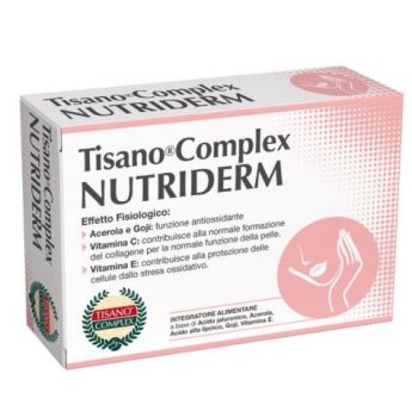 Tisanoreica Tisano Complex Nutriderm 30 Compresse - Integratore per la Pelle