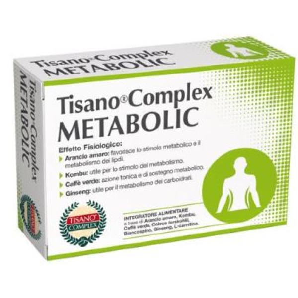 Tisanoreica Tisano Complex Metabolic 30 Compresse - Integratore Dimagrante