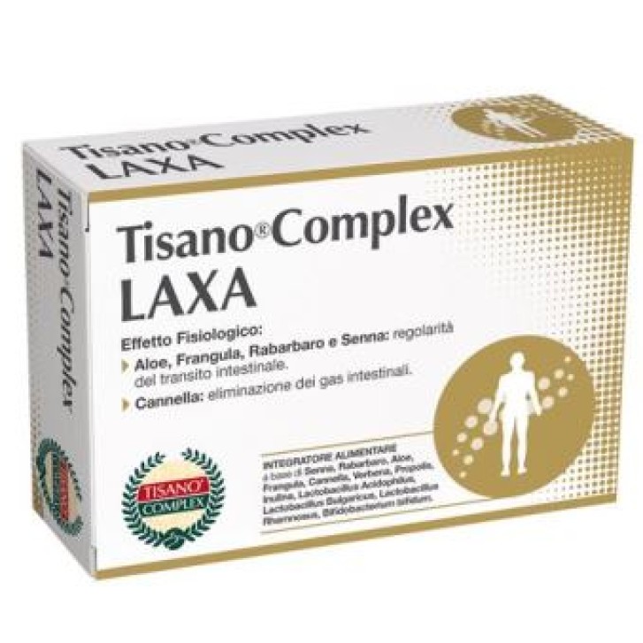 Tisanoreica Tisano Complex Laxa 30 Compresse - Integratore Gastrointestinale