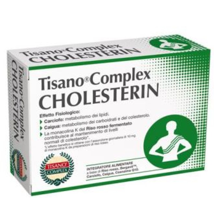 Tisanoreica Cholesterin 30 Compresse - Integratore per il Colesterolo