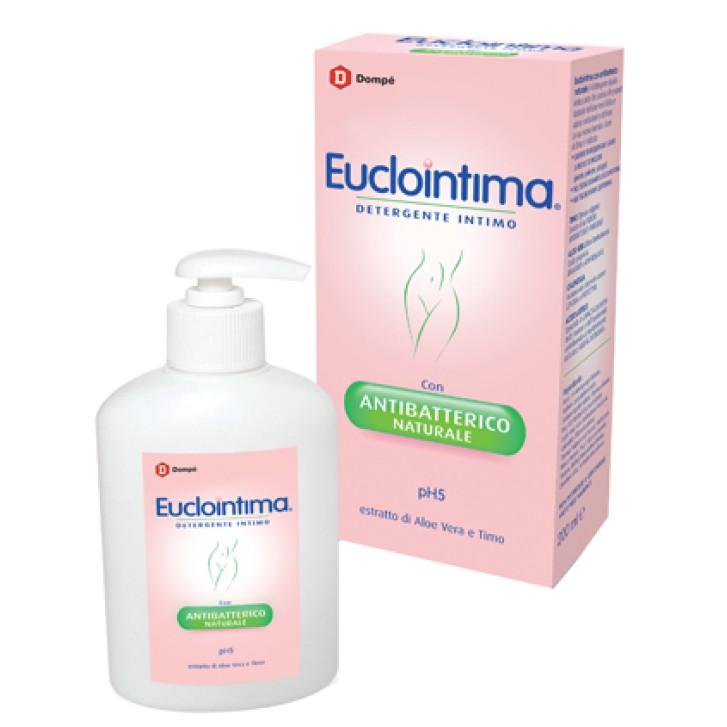 Euclointima Detergente Intimo con Antibatterico Naturale 200 ml