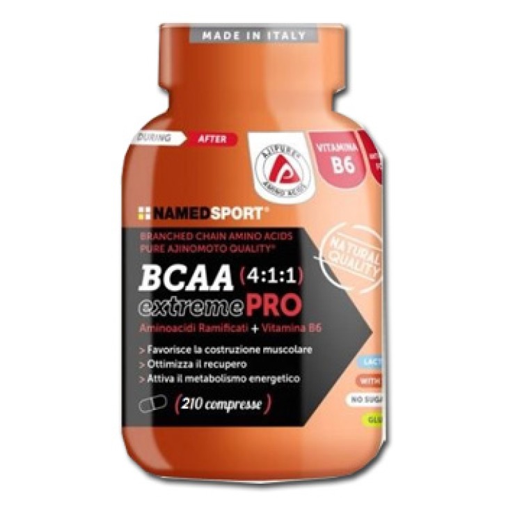 Named Sport BCAA 4:1:1 Extremepro 210 Compresse - Integratore Alimentare