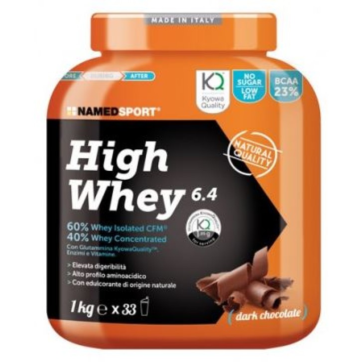 Named Sport High Whey Dark Chocolate 1 Kg - Integratore di Proteine