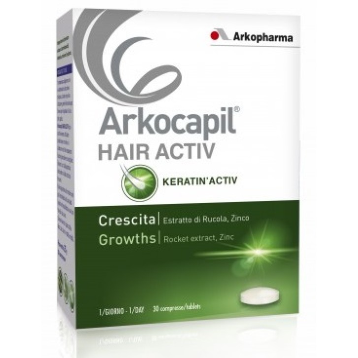 Arkocapil Hair Activ 3 x 30 Capsule - Integratore Crescita dei Capelli