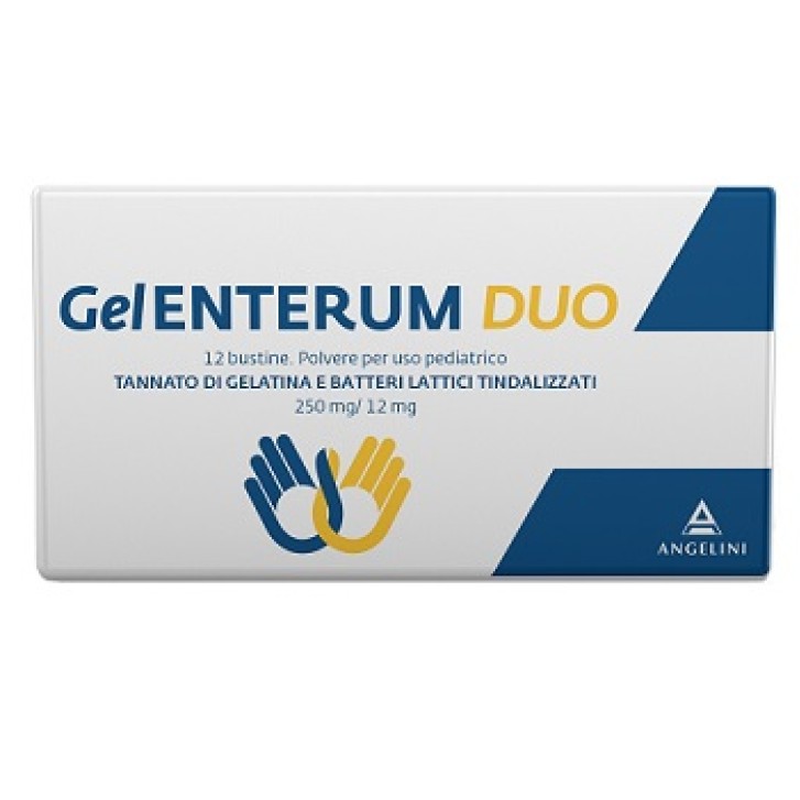 GelEnterum Duo 12 Buste - Integratore Alimentare