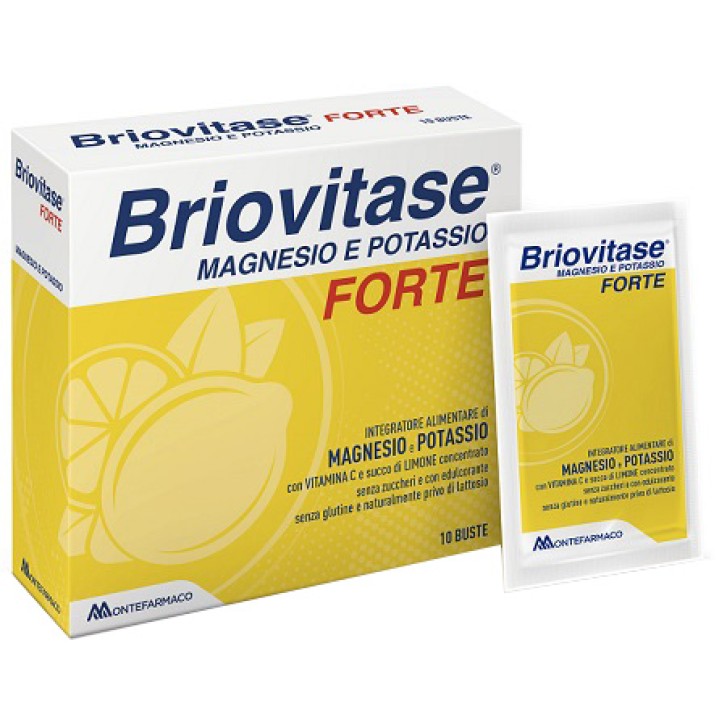 Briovitase Forte 10 Bustine - Integratore di Magnesio e Potassio
