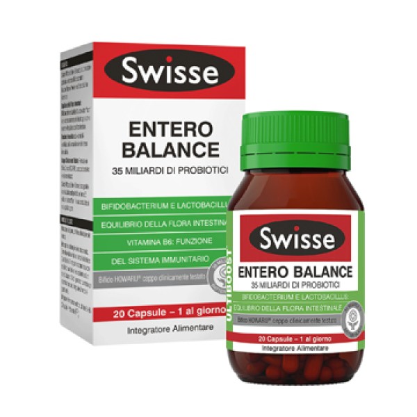Swisse Entero Balance 20 Capsule - Integratore Probiotici